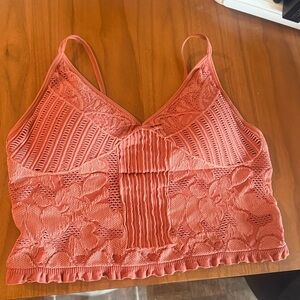 Coral Lace Bralette top